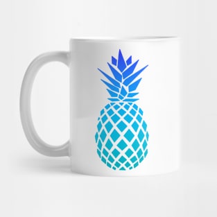 Blue Pineapple Design Mug